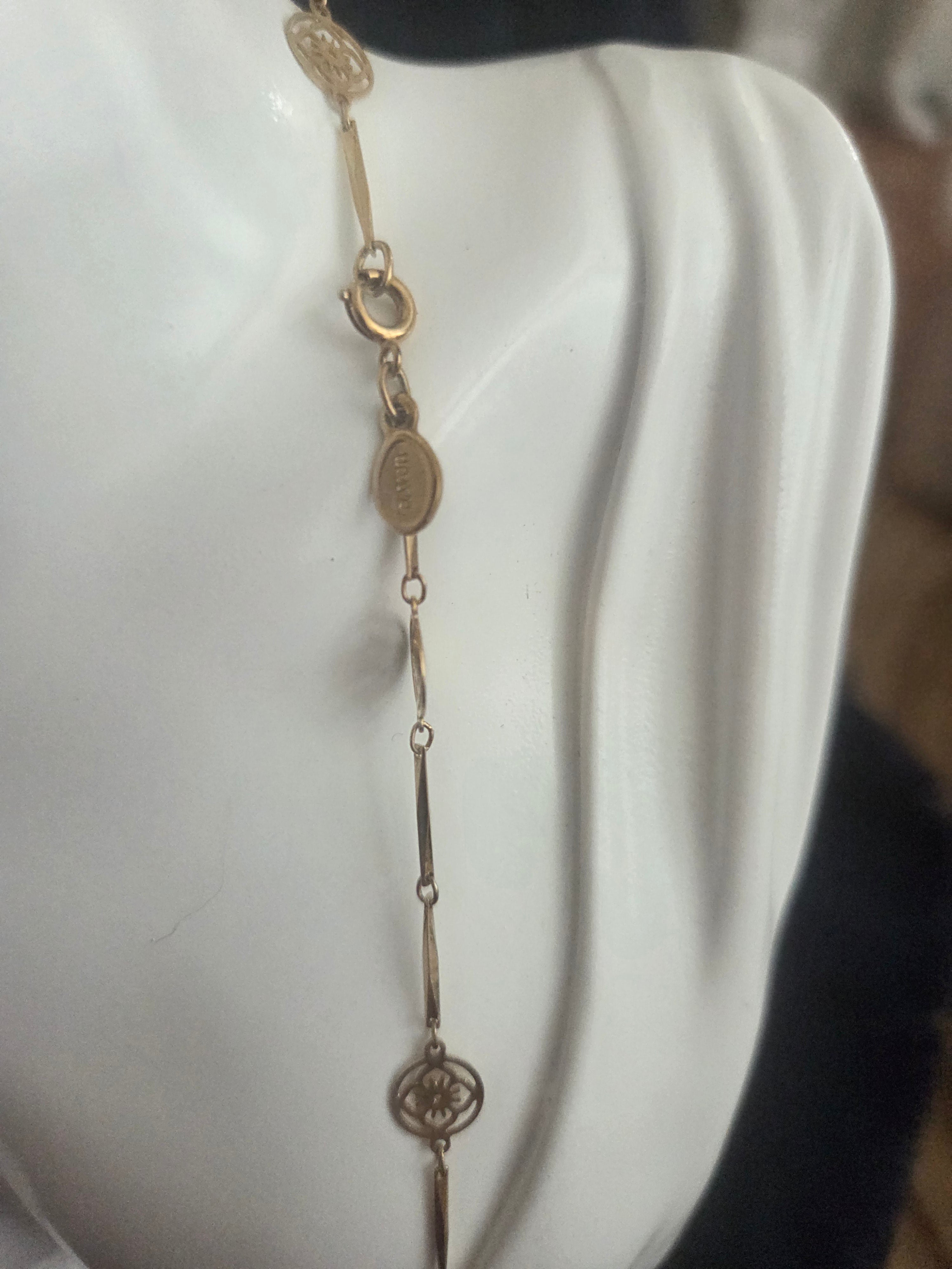 Vintage 1977 AVON "blooming lotus flower"